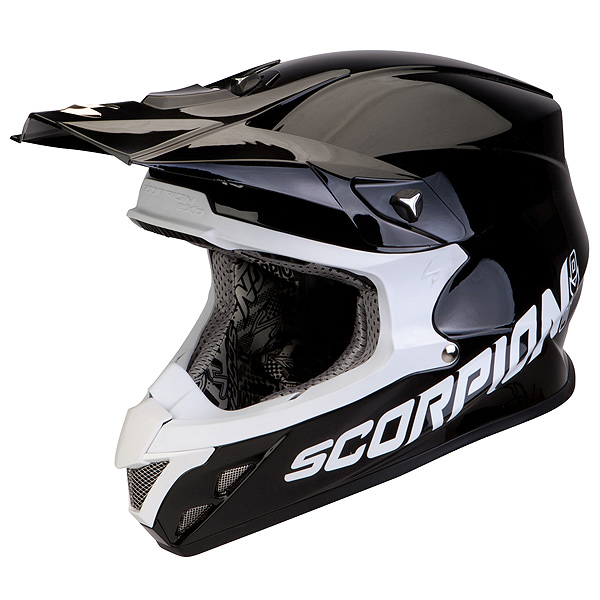 Scorpion VX-20 Crosshjlm MX/Race (Solid) Svart