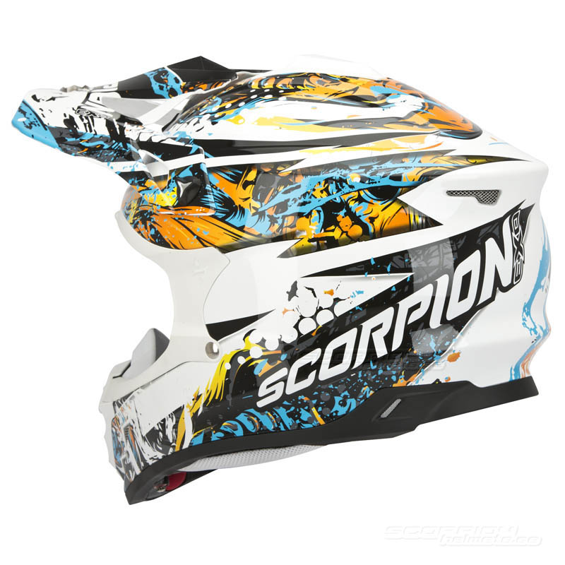 Scorpion VX-15 EVO Crosshjlm MX (Horror) (Sista storlekarna L, XL & XXL)