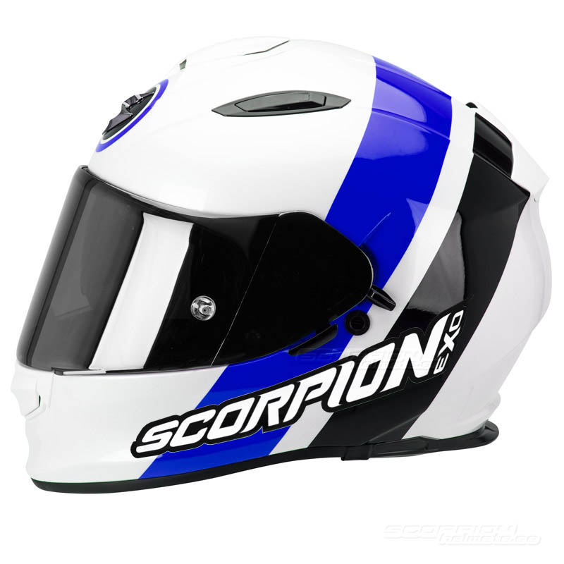 Scorpion EXO-510 Integralhjlm (Hero) Prlvit, Bl, Svart (Sista storlekarna XS & S)