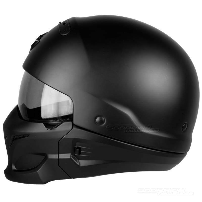 Scorpion EXO-COMBAT Streetfighter Hjälm (Solid) Mattsvart