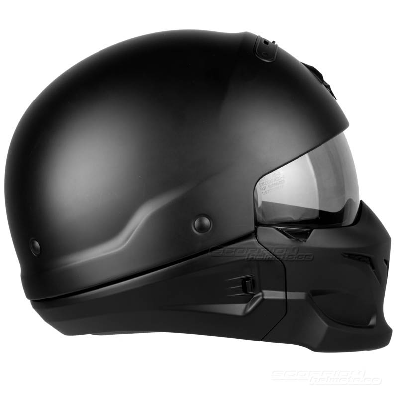 Scorpion EXO-COMBAT Streetfighter Hjälm (Solid) Mattsvart