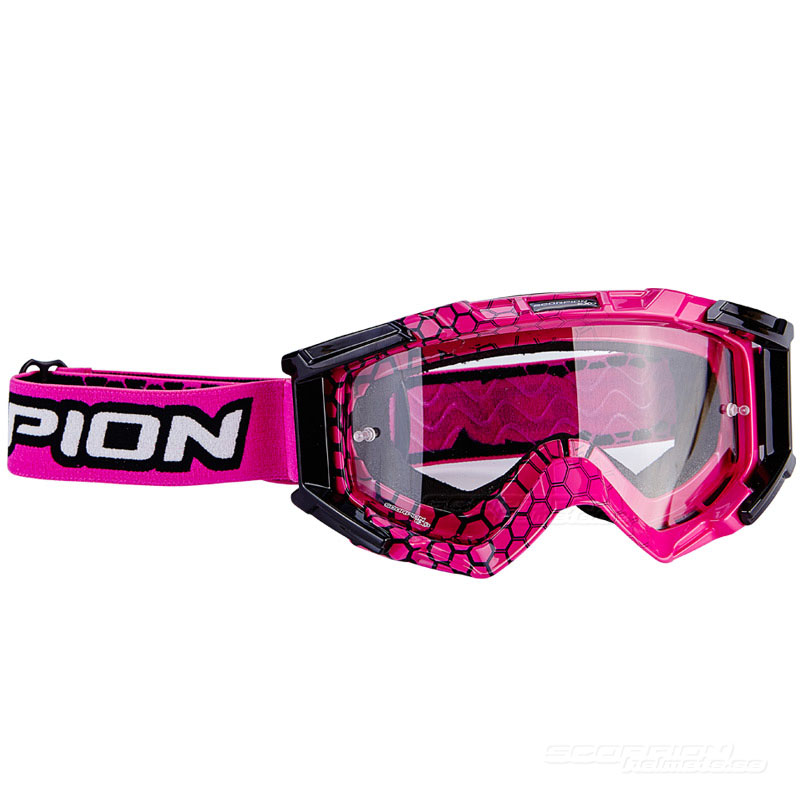 Scorpion Crossglasgon Goggles (E16) Pink - Black
