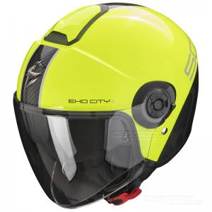 Scorpion EXO-CITY II (Carbo) Neongul-Svart