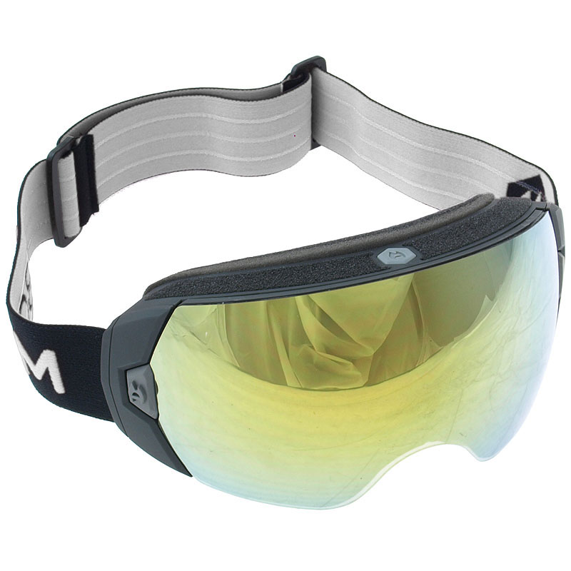 Abom Imfria skidgoggles Gold Rush Mirror, Svart/Vit