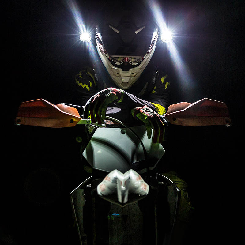 Task Racing Hjälmlampa (Moto Adventure)