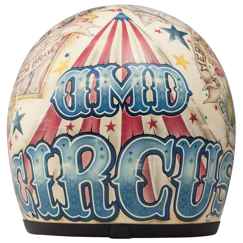 DMD Vintage ppen MC-hjlm (Circus)
