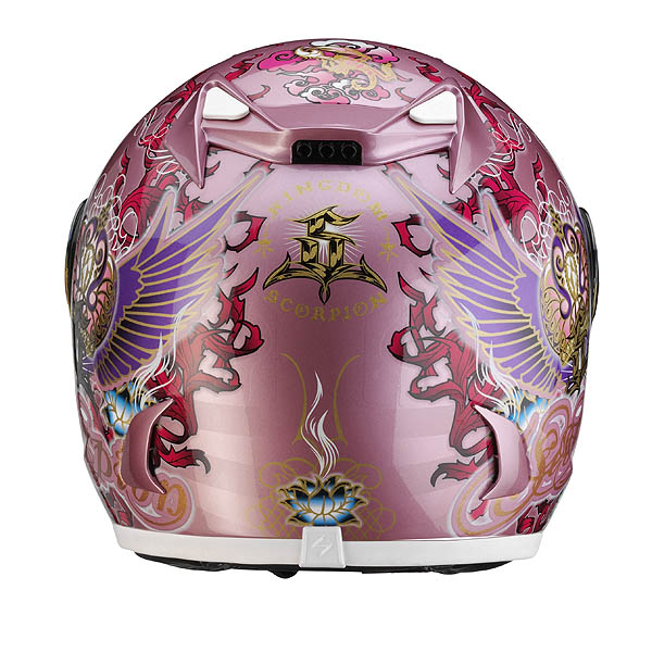 Scorpion EXO-750 Hjälm (Kingdom) Rosa, Metallic