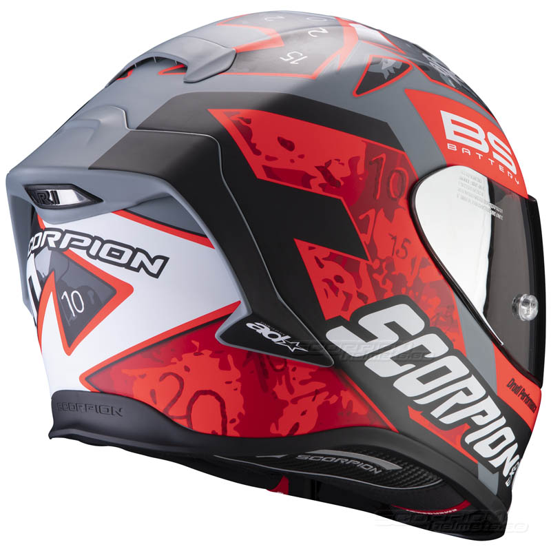 Scorpion EXO-R1 Hjälm MC/Race (Fabio Replica)