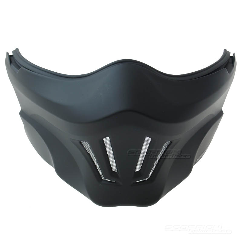 Scorpion Hakmask (EXO-Combat EVO) Mattsvart