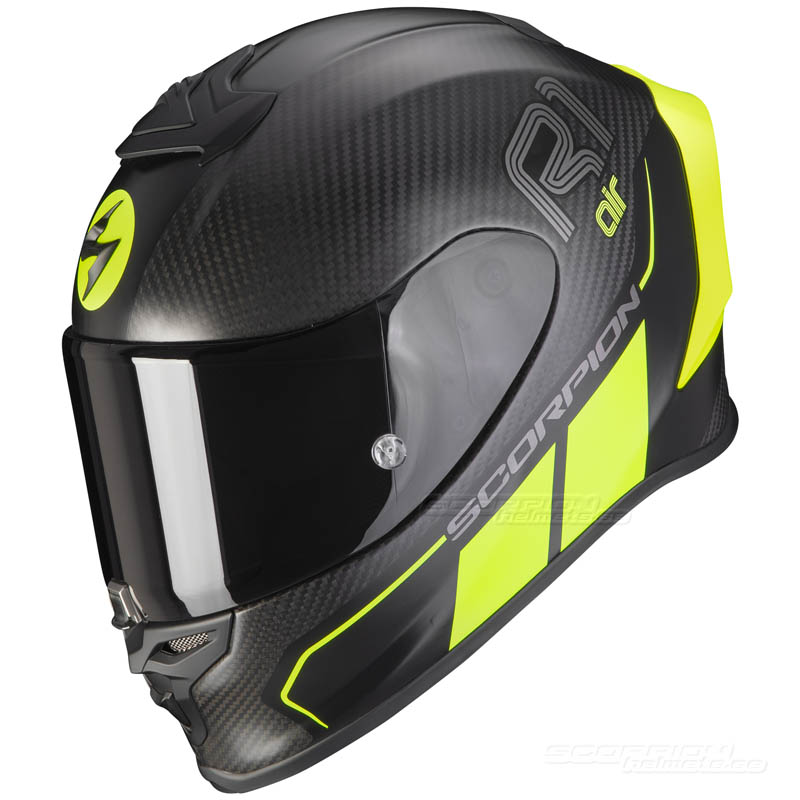 Scorpion EXO-R1 CARBON MC-hjlm Kolfiber (Corpus II) (Sista storleken L)