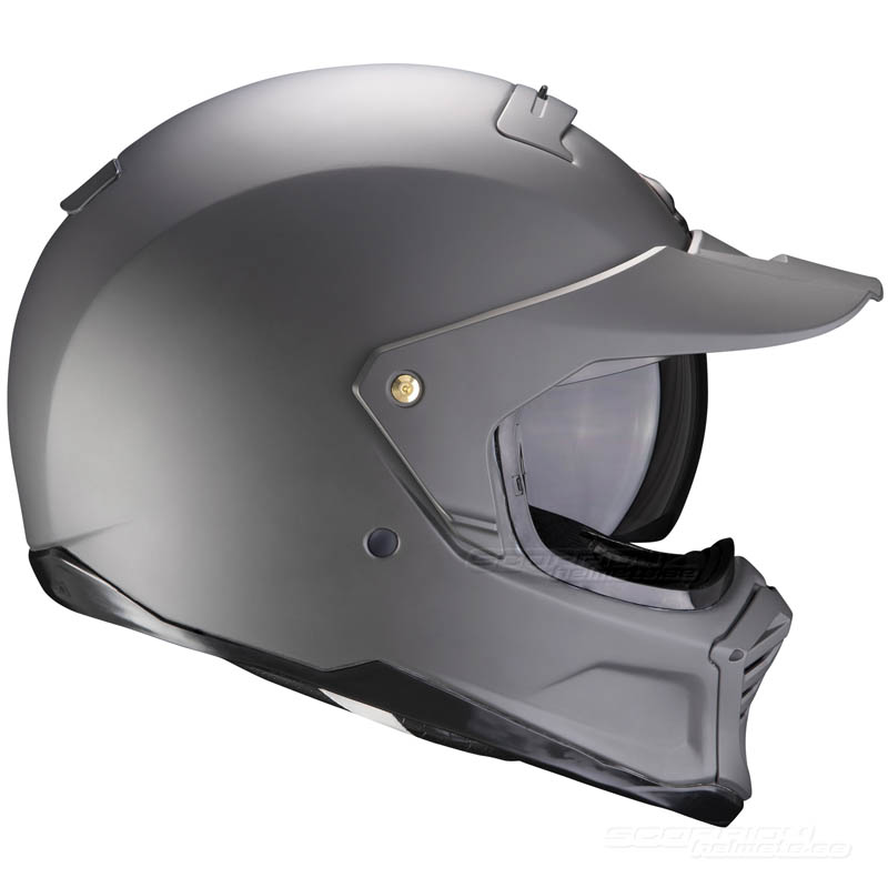 Scorpion EXO-HX1 Streetfighter MC-hjälm (Solid) Cementgrå