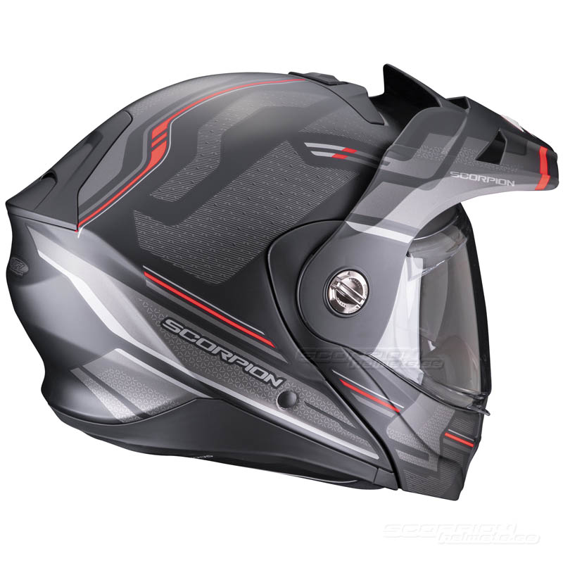 Scorpion ADX-2 Hjälm (Carrera) Mattsvart, Röd