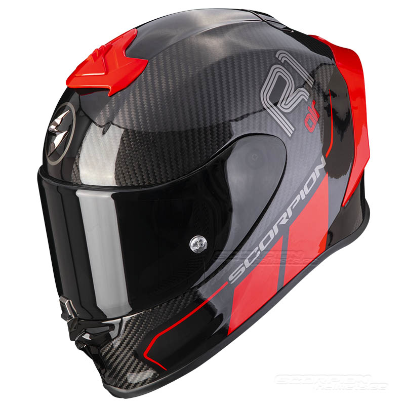 Scorpion EXO-R1 EVO CARBON AIR (Corpus II) Röd (Sista storlekarna XL & XXL)