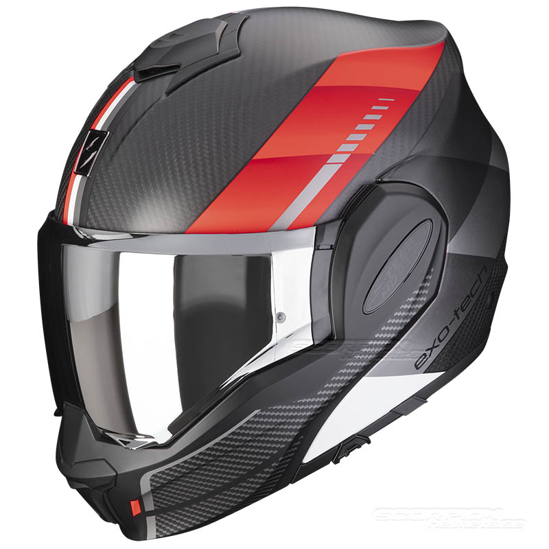 Scorpion EXO-TECH EVO CARBON (Genus) Mattsvart-Rd