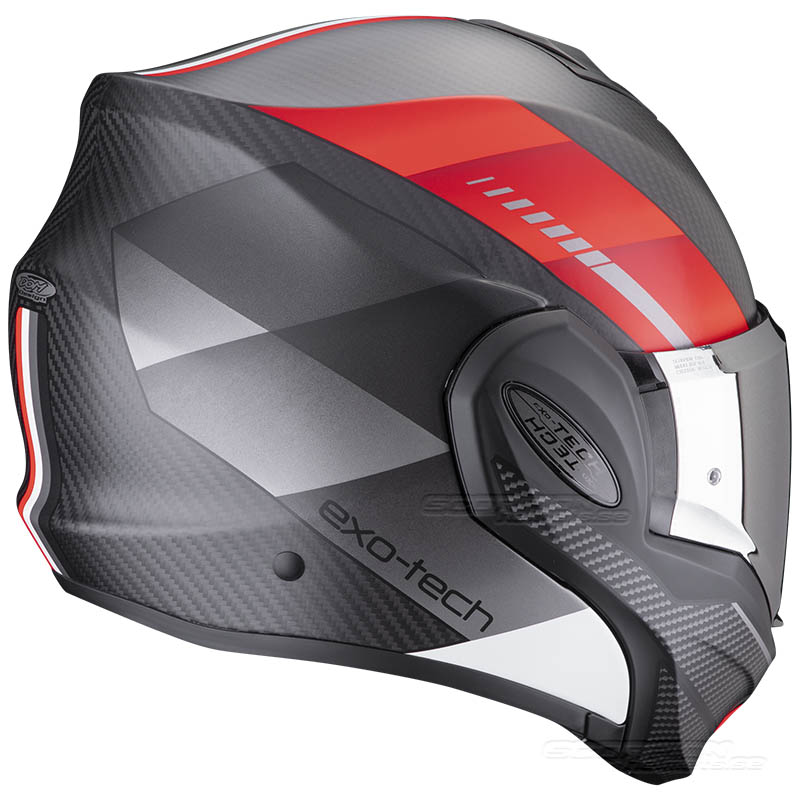 Scorpion EXO-TECH EVO CARBON (Genus) Mattsvart-Rd