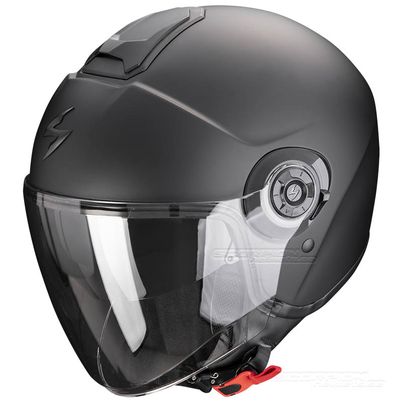 SCORPION EXO-CITY II Casco Jet - Nero Opaco XL, Omologato ECE R22.06, Con Visiera Parasole E Fodera Lavabile