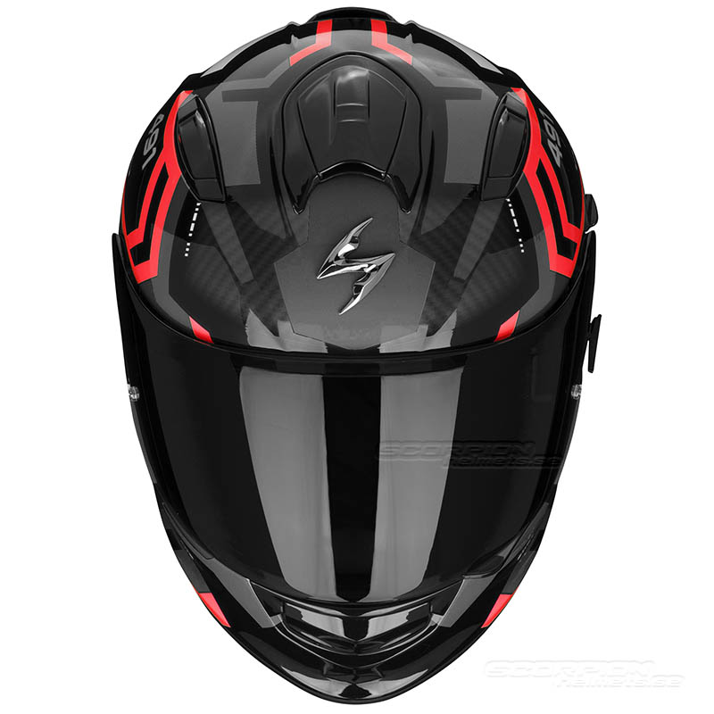Scorpion EXO-491 (Spin) Svart-Röd