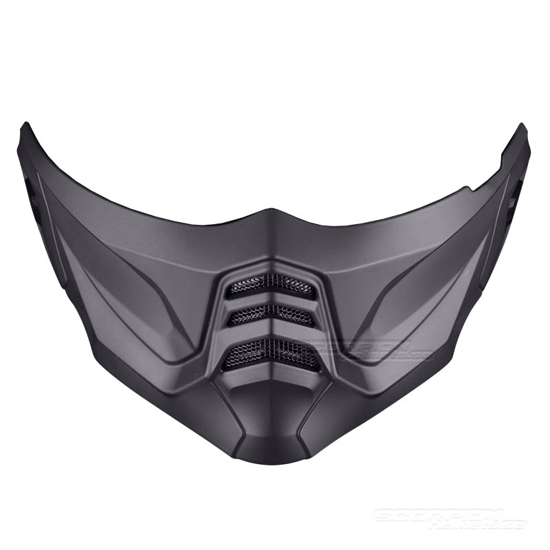 Scorpion Hakmask (EXO-Combat II) Mattsvart