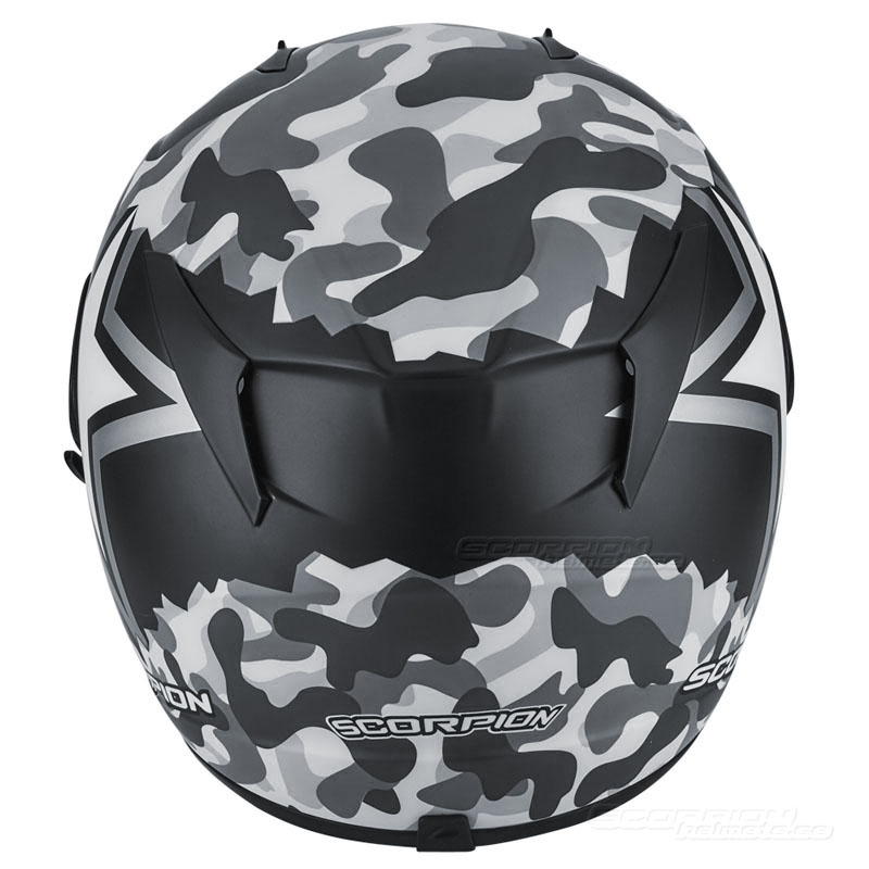 Scorpion EXO-390 Hjlm (ARMY) Mattsvart, Silver