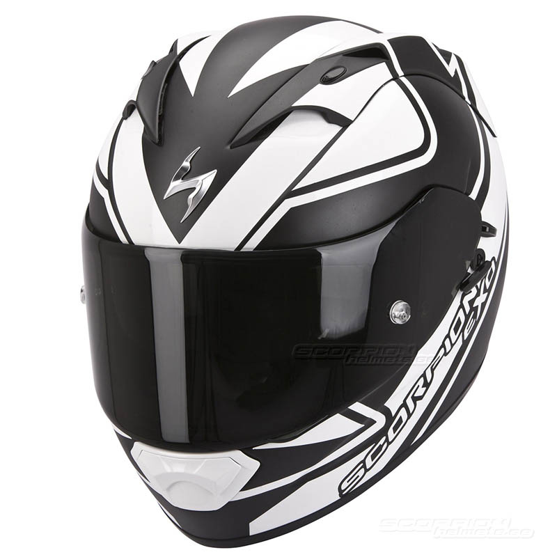 Scorpion EXO-1200 Hjälm (Freeway) Mattsvart, Vit
