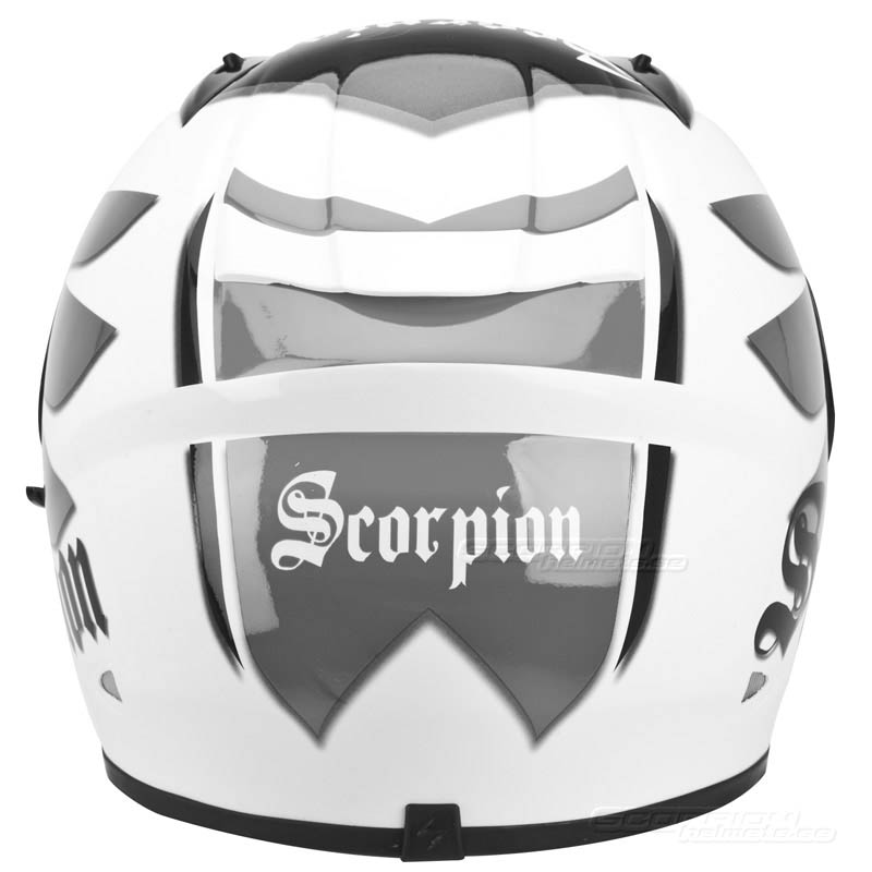 Scorpion EXO-710 Hjälm Race/Gata (Knight) Vit, Grå