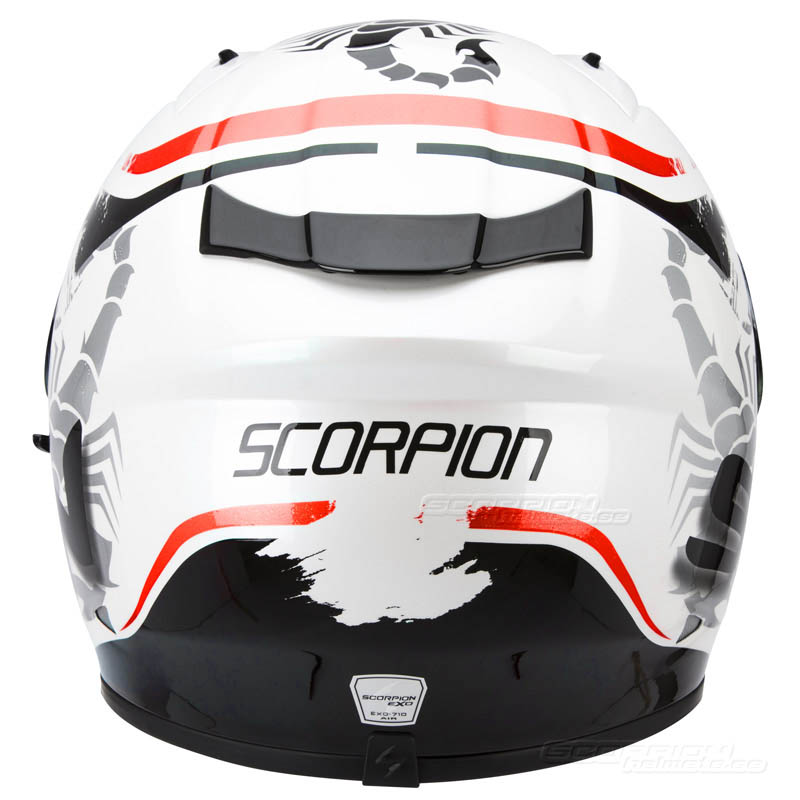 Scorpion EXO-710 Hjlm Race/Gata (Cerberus) Prlvit, Rd
